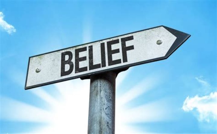A Strong Belief Or Ideal