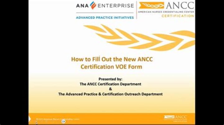 Ancc Certification Renewal - How To Discuss
