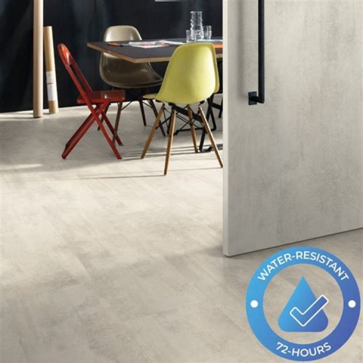 Are laminate floors water resistant