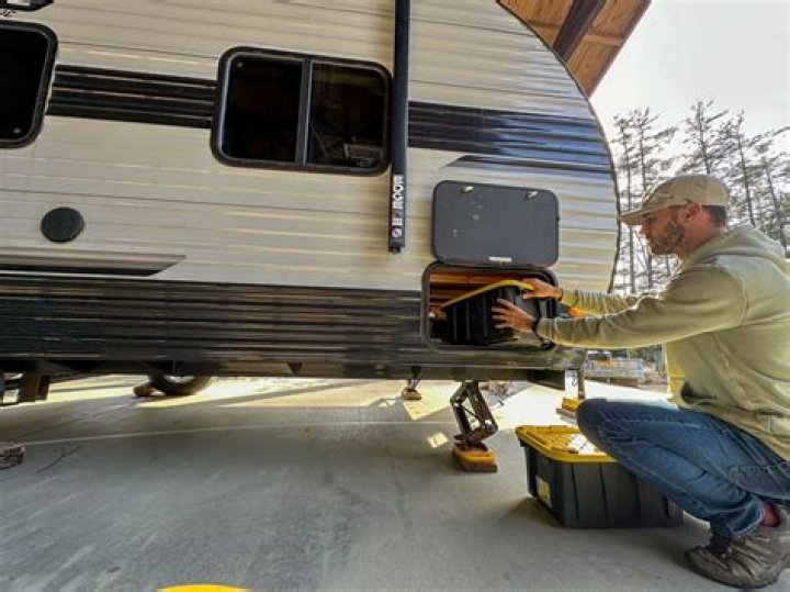 Are there any bumper storage ideas for RVs?