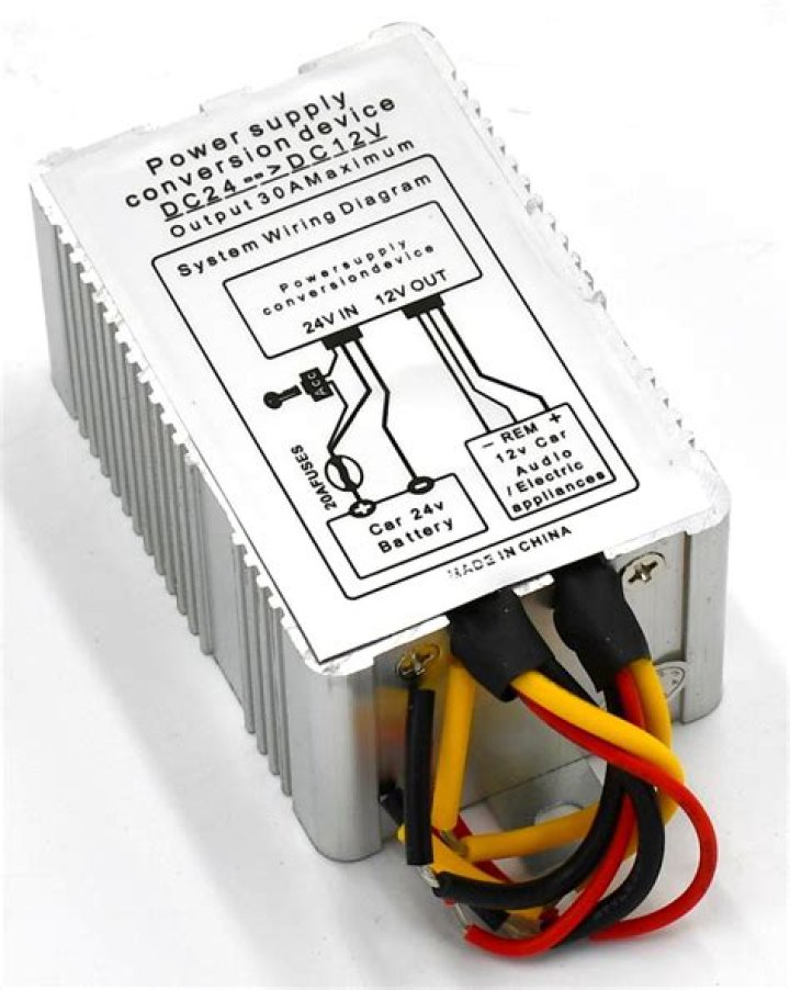 Can a 12 volt power converter be used in a RV?