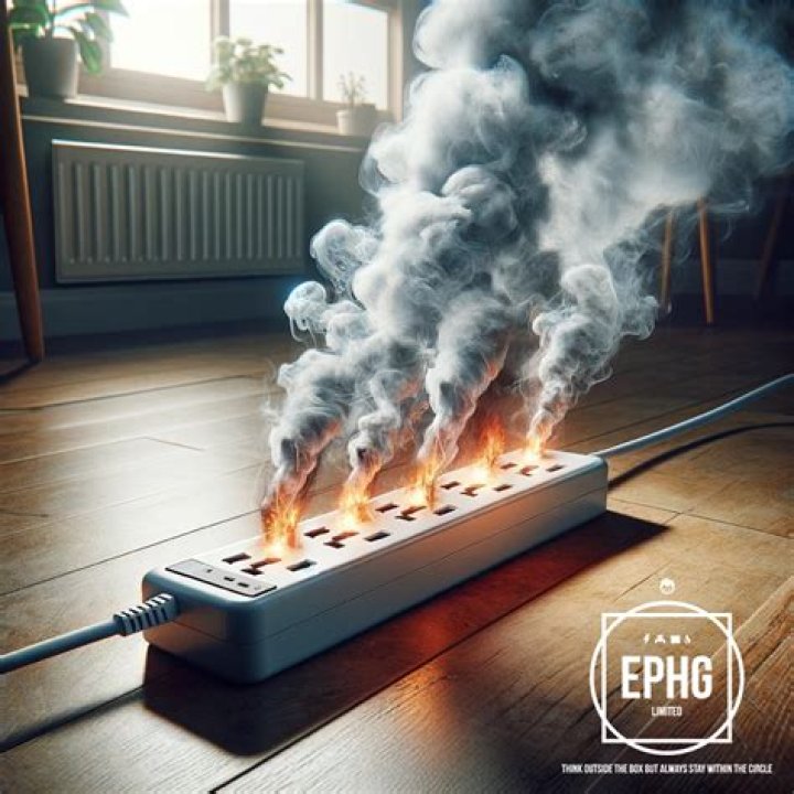 Can a blown fuse cause a burning smell?