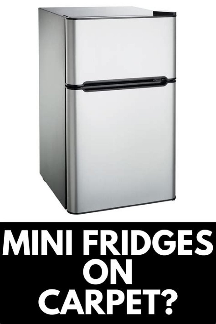 Can a mini fridge be put on carpet