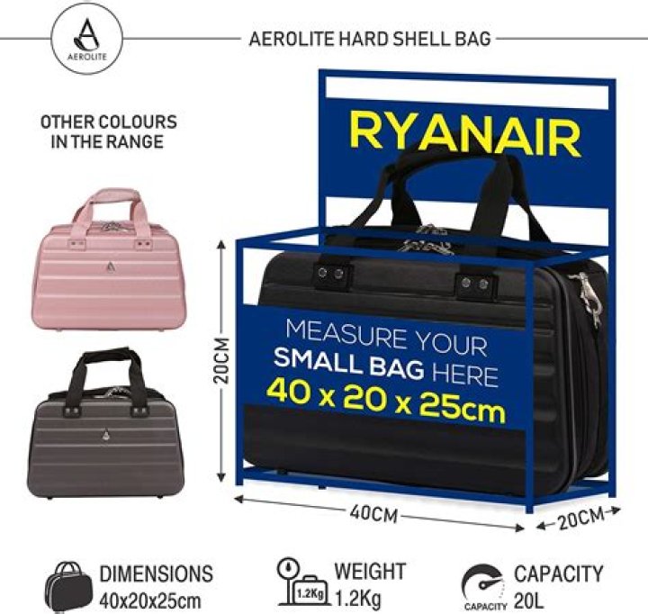 Can I take my handbag as well as hand luggage on Ryanair