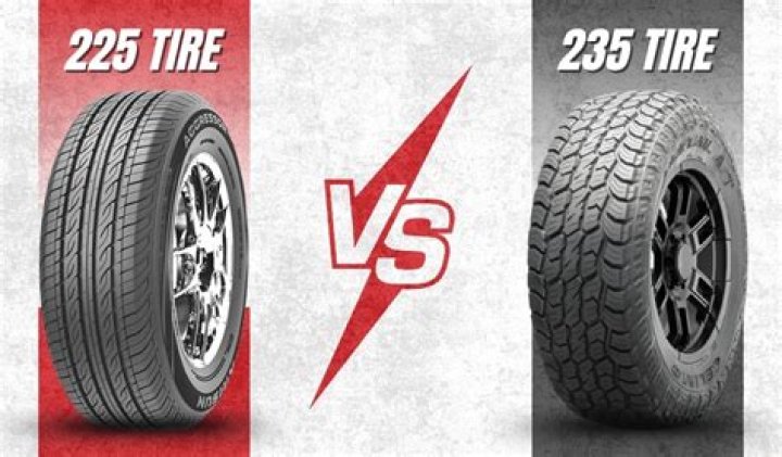 Can I use 225 tires instead of 235?