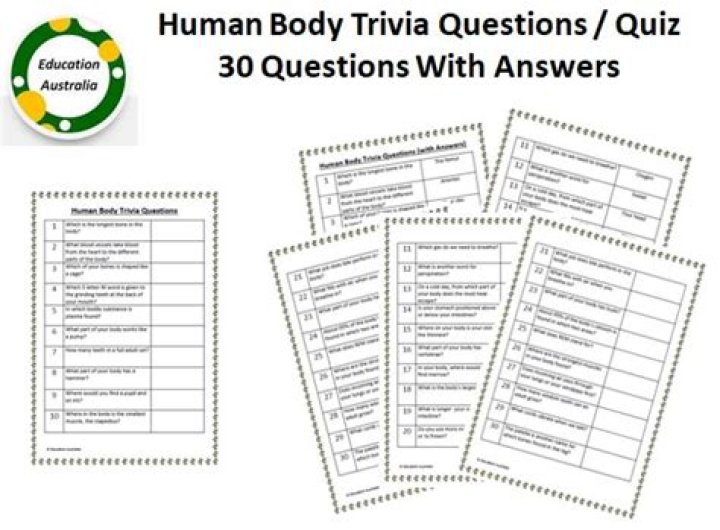 Can you answer 100 random human body trivia questions?
