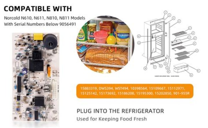 Can you change the door seal on a Norcold refrigerator?
