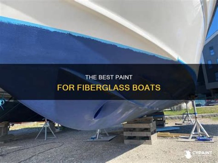 Can you paint a fiberglass boat with automotive paint