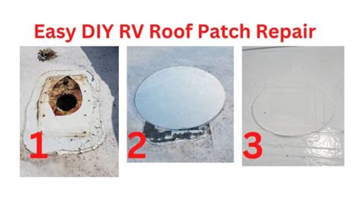 Can you patch rubber roof on RV?