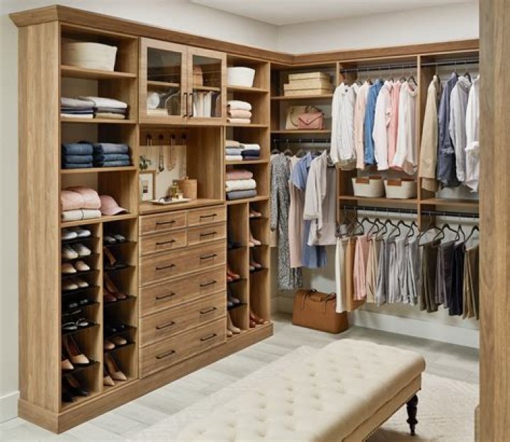 Can you put receptacles in closets?