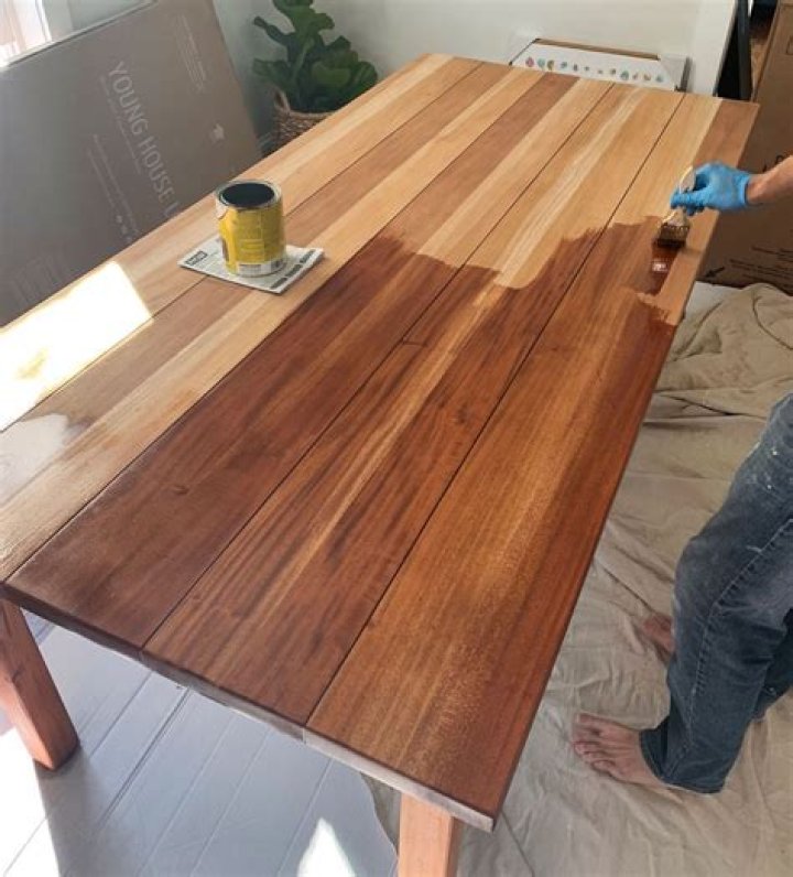 Can you refinish a table without sanding