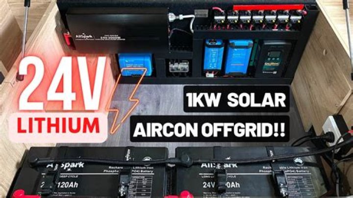 Can you run 24V appliances off a 12V PV system?