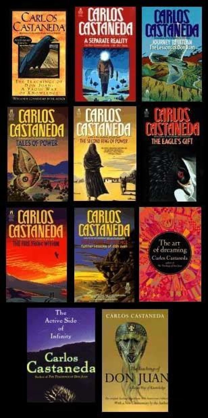 Carlos Castaneda Books In Order