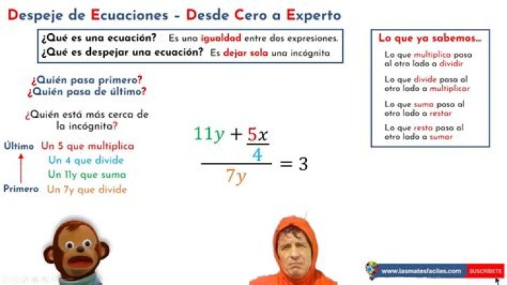 Como Despejar X - How To Discuss