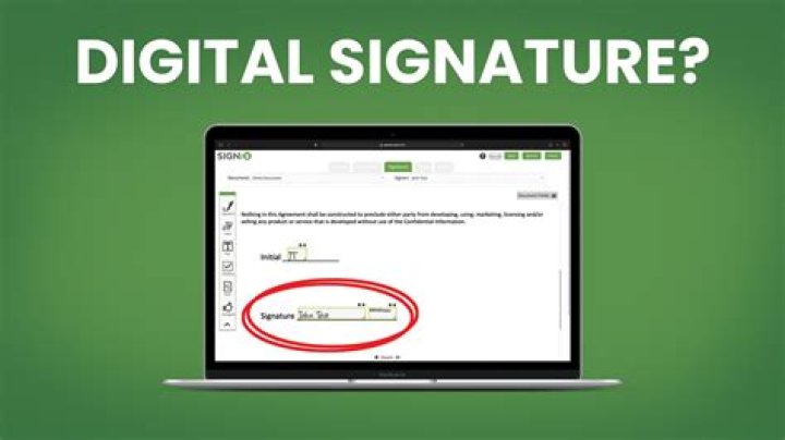 Digital signature - How To Discuss