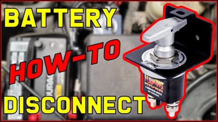 Do I need a battery disconnect?