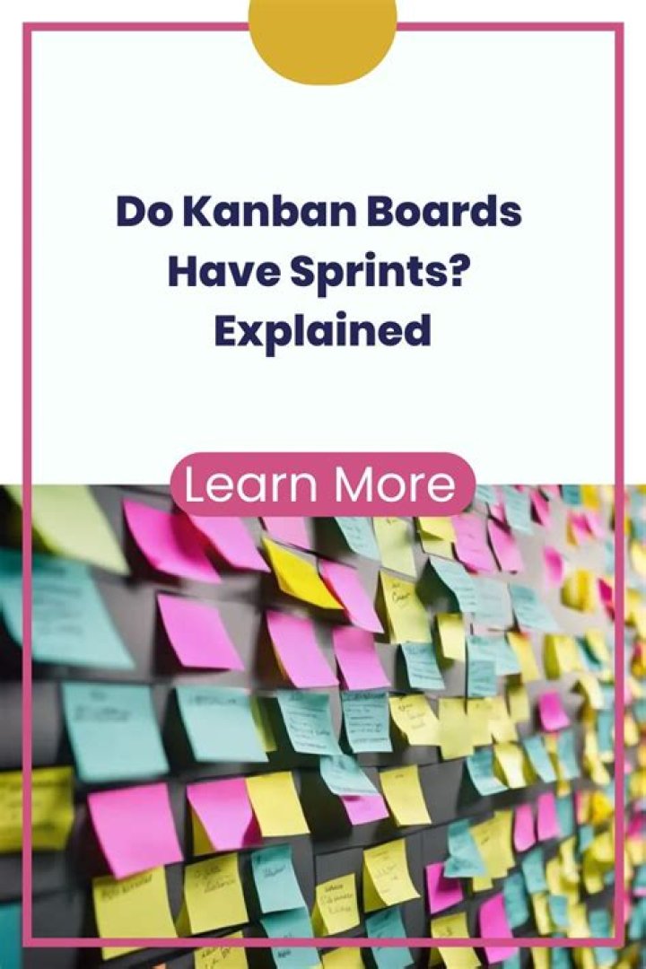 Do kanban boards have sprints