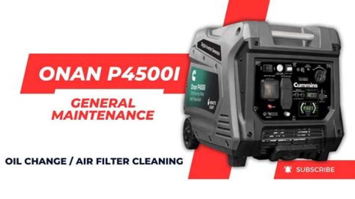 Does a Onan 4000 Generator have an oil filter?