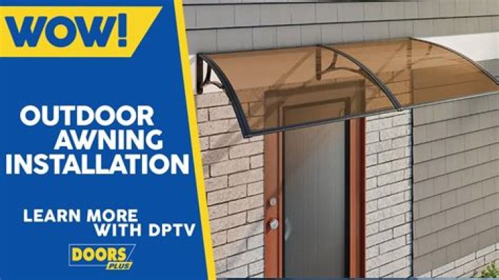 Does an awning have to be fully extended?