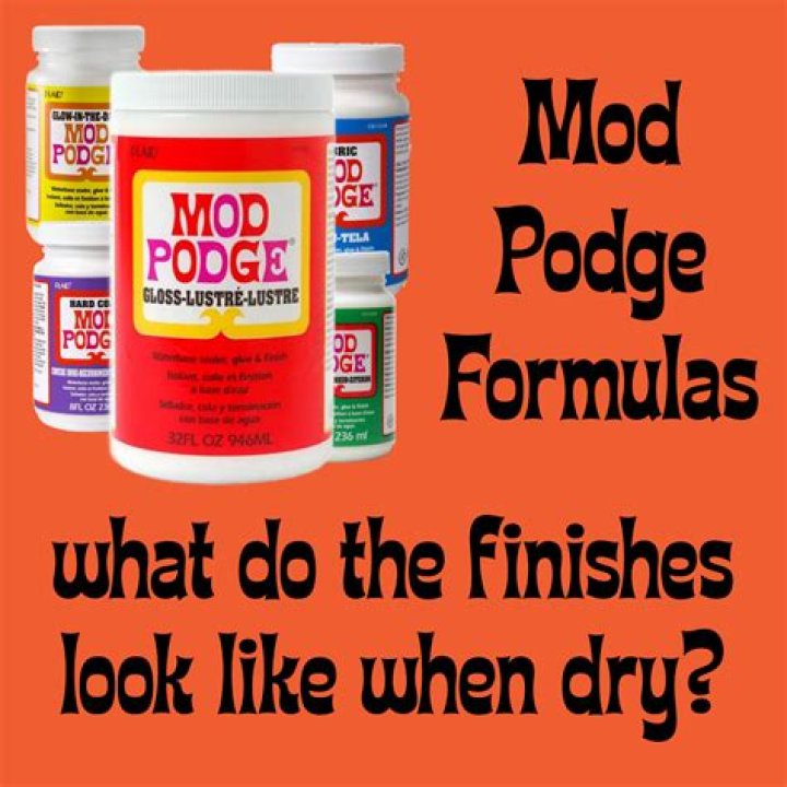 Does Modge Podge dry hard