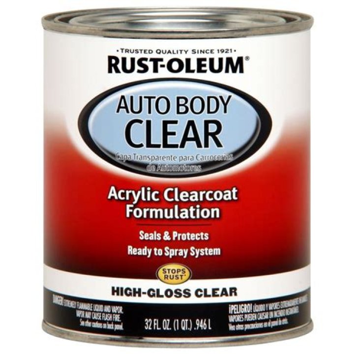 Does rustoleum have a clear coat