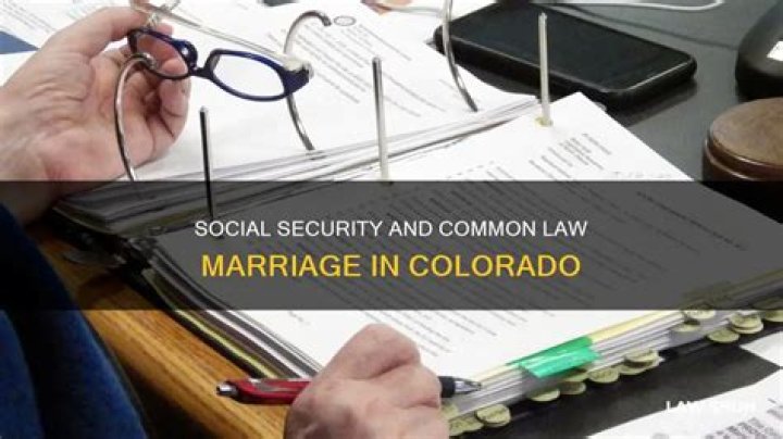 Does Social Security recognize common law marriage
