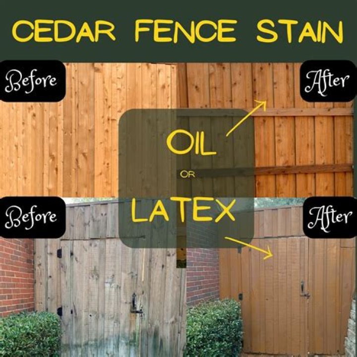 Does staining a cedar fence make it last longer