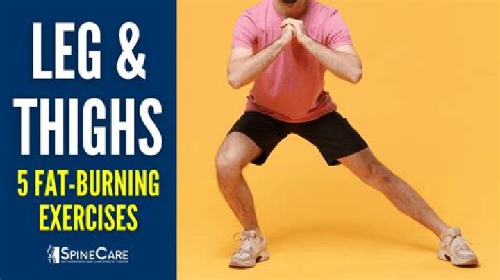 Does working legs burn belly fat