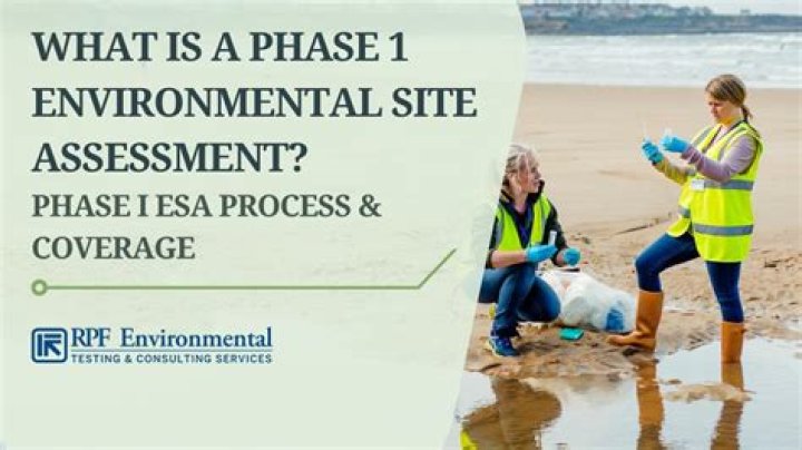 Environmental site assessment - How To Discuss