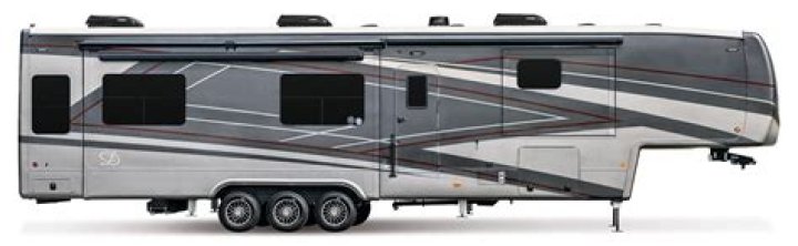 How big is a 2011 DRV Mobile suite?