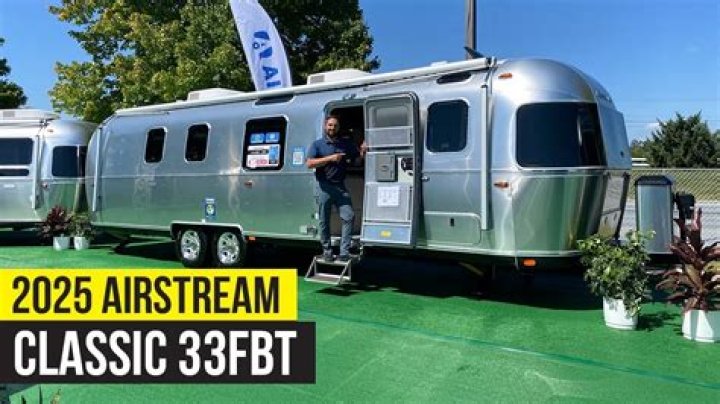 How big is a classic Airstream travel trailer?