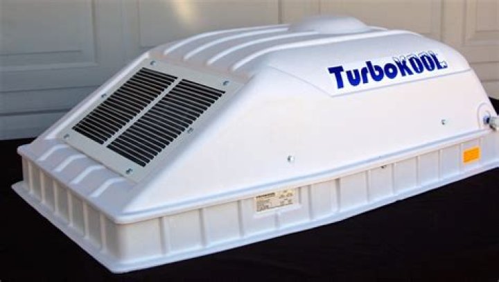 How big is a turbokool RV air cooler?