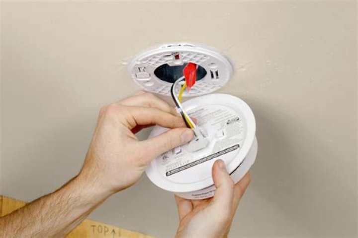 How can I install smoke detector without drilling