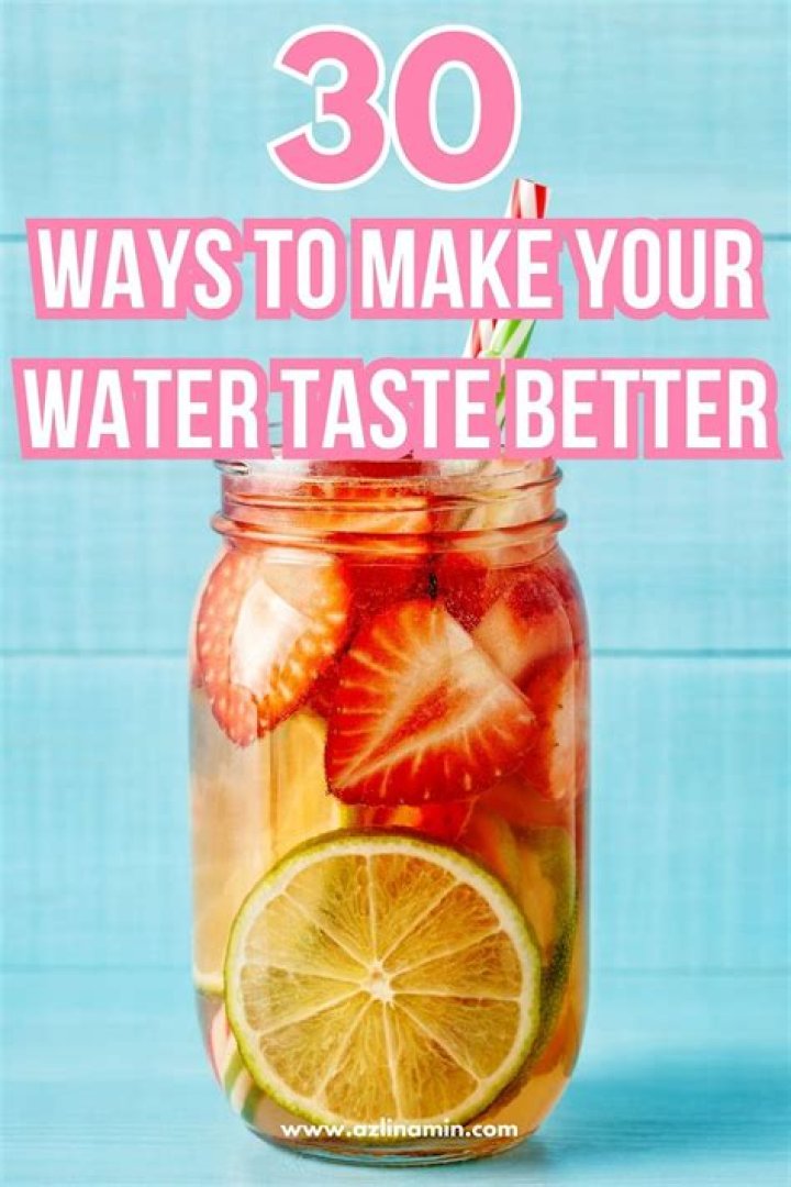How can I make my water taste better during pregnancy