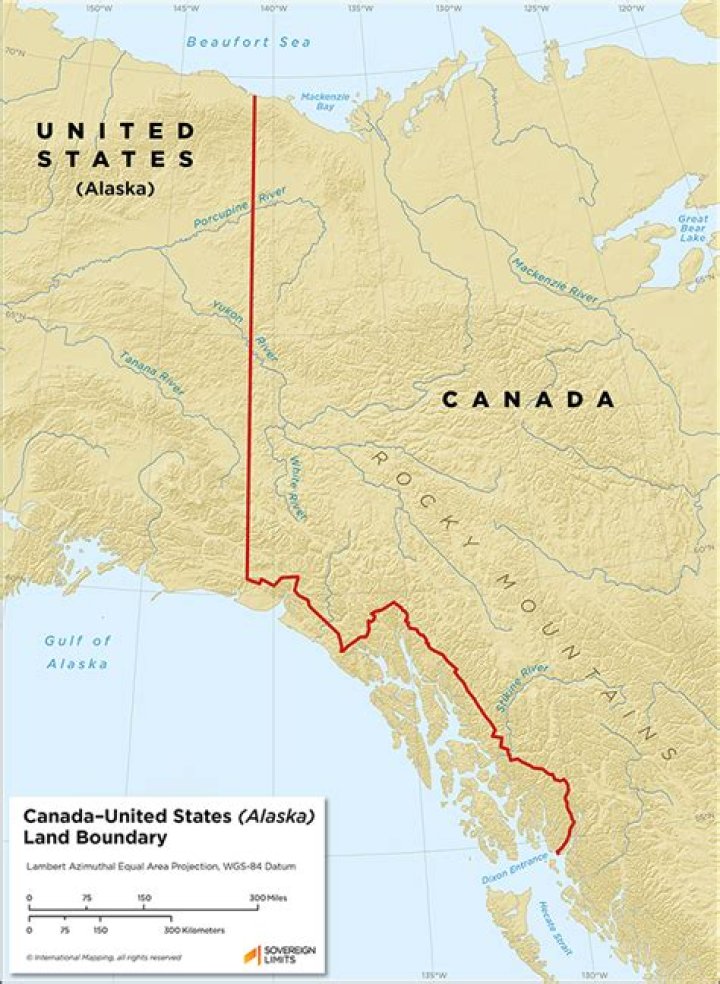 How come Alaska is not part of Canada?