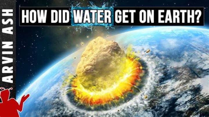 How did water get on earth