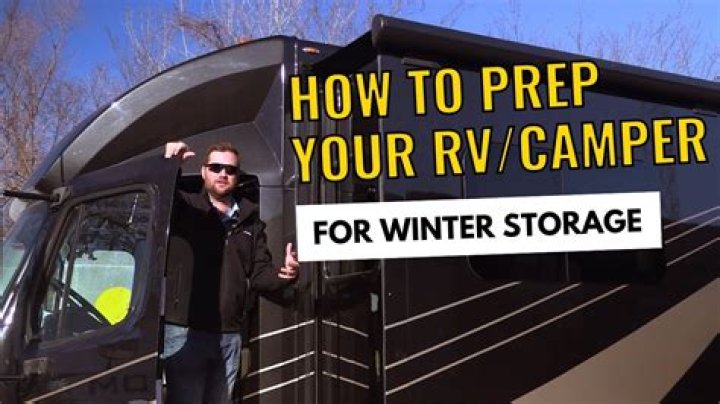 How do I prepare my RV for winter storage?