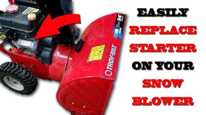 How do I put fuel stabilizer in my snowblower