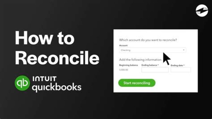How do I reconcile monthly in QuickBooks