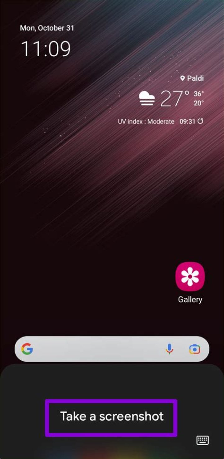 How do i take a screenshot on this phone