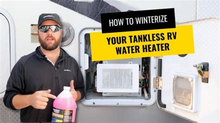 How do I winterize my black trailer tank?