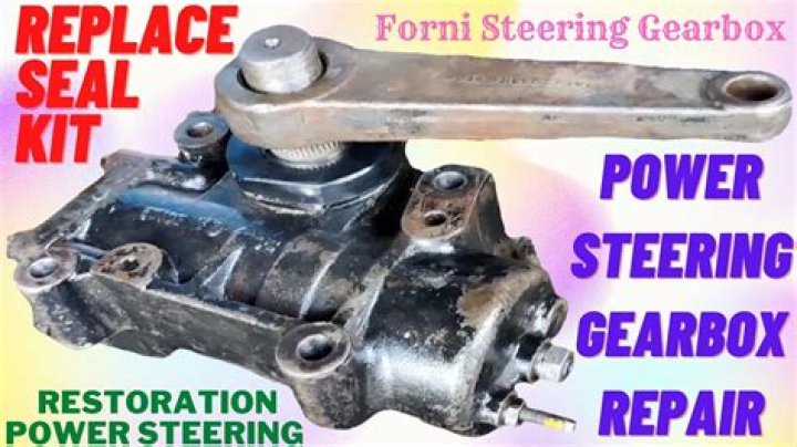 How do you center a steering gearbox?