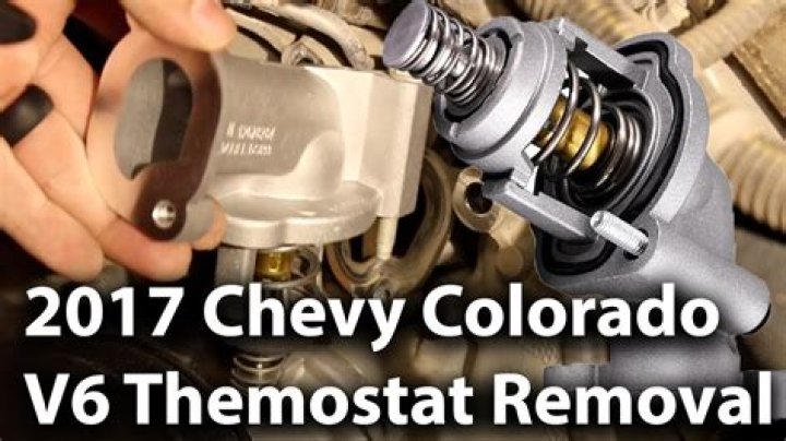 How do you change the thermostat on a Chevy Van?