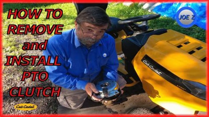 How do you check a Cub Cadet PTO clutch