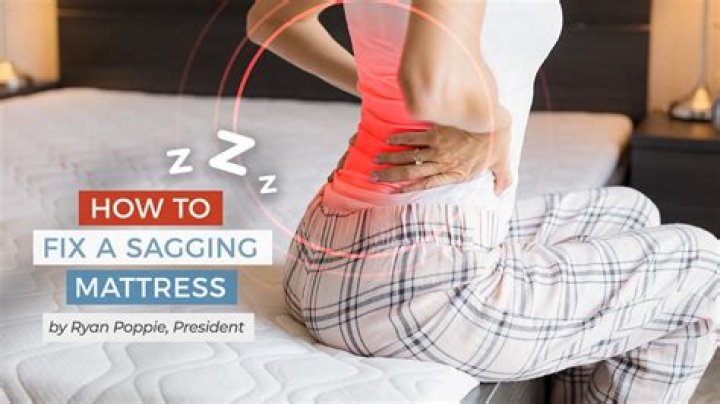 How do you fix a bulged mattress