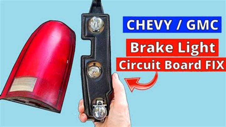 How do you fix a right tail light?