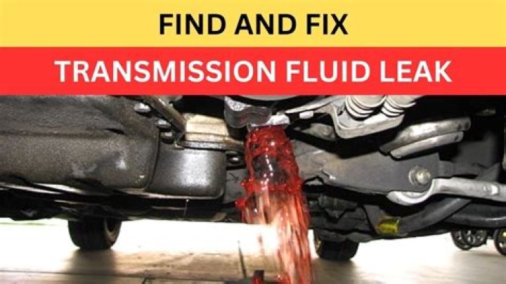 How do you fix a transmission leak?
