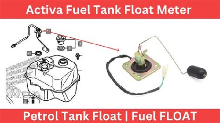 How do you free up a stuck gas tank float?