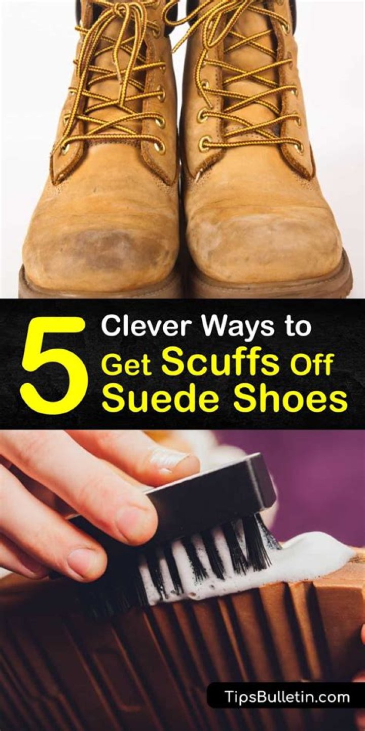 How do you get scuffs out of fake suede