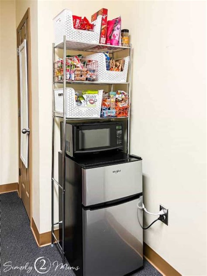 How do you install a mini fridge in a van?